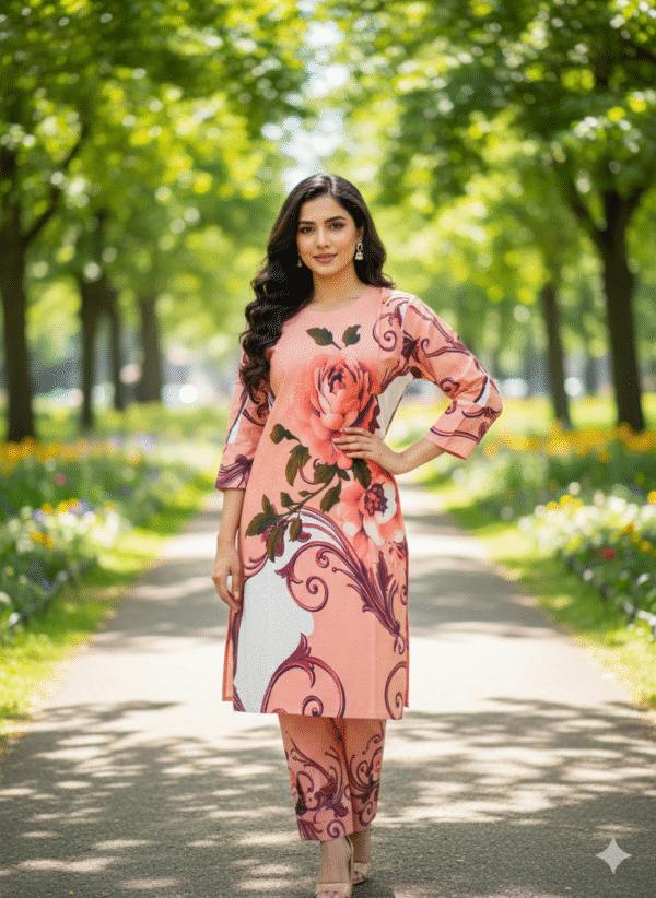 Floral Print Jorjet 2Piece